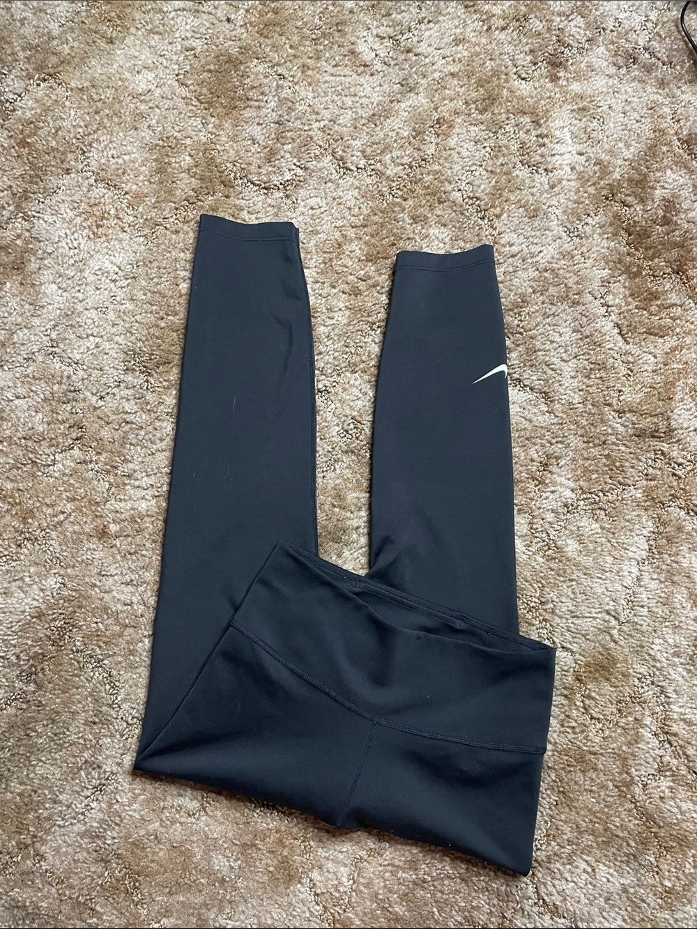 Nike‎ Dri Fit Black Cropped Leggings Size XS